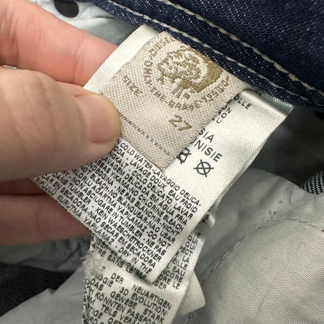 [새상품] 디젤 데님 청바지 팬츠 27인치 상품이미지10