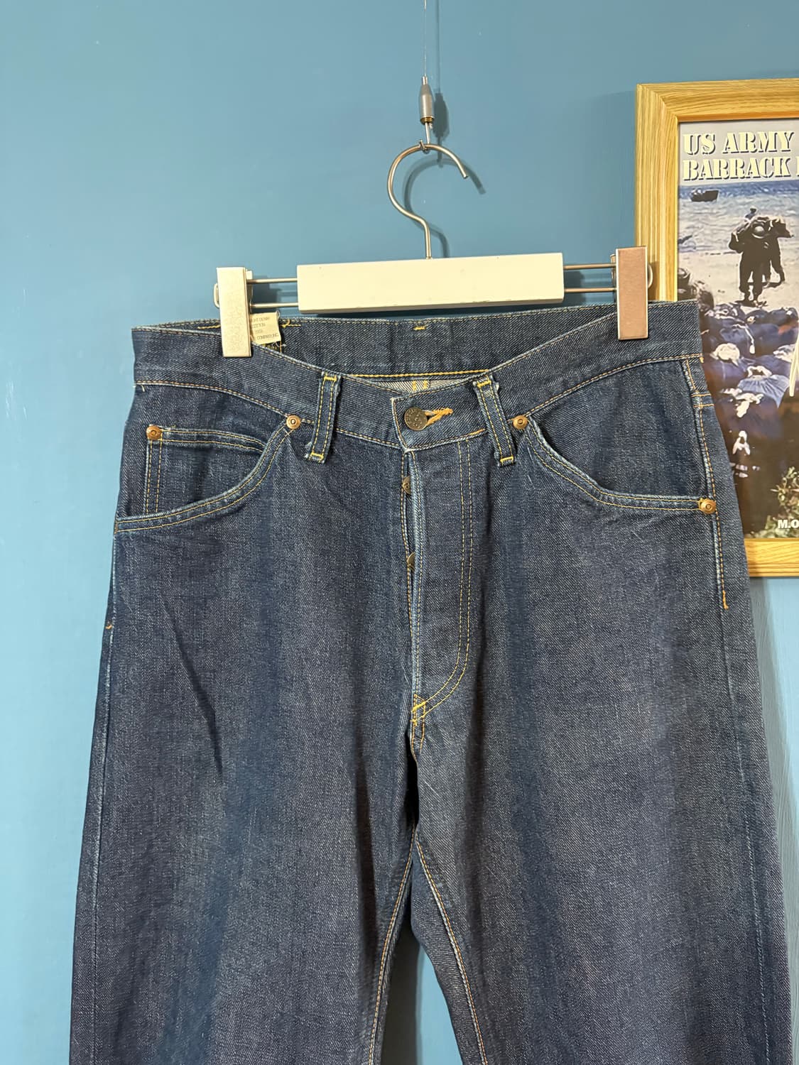 90‘s Lee riders 2000 selvage denim pant. 상품이미지2