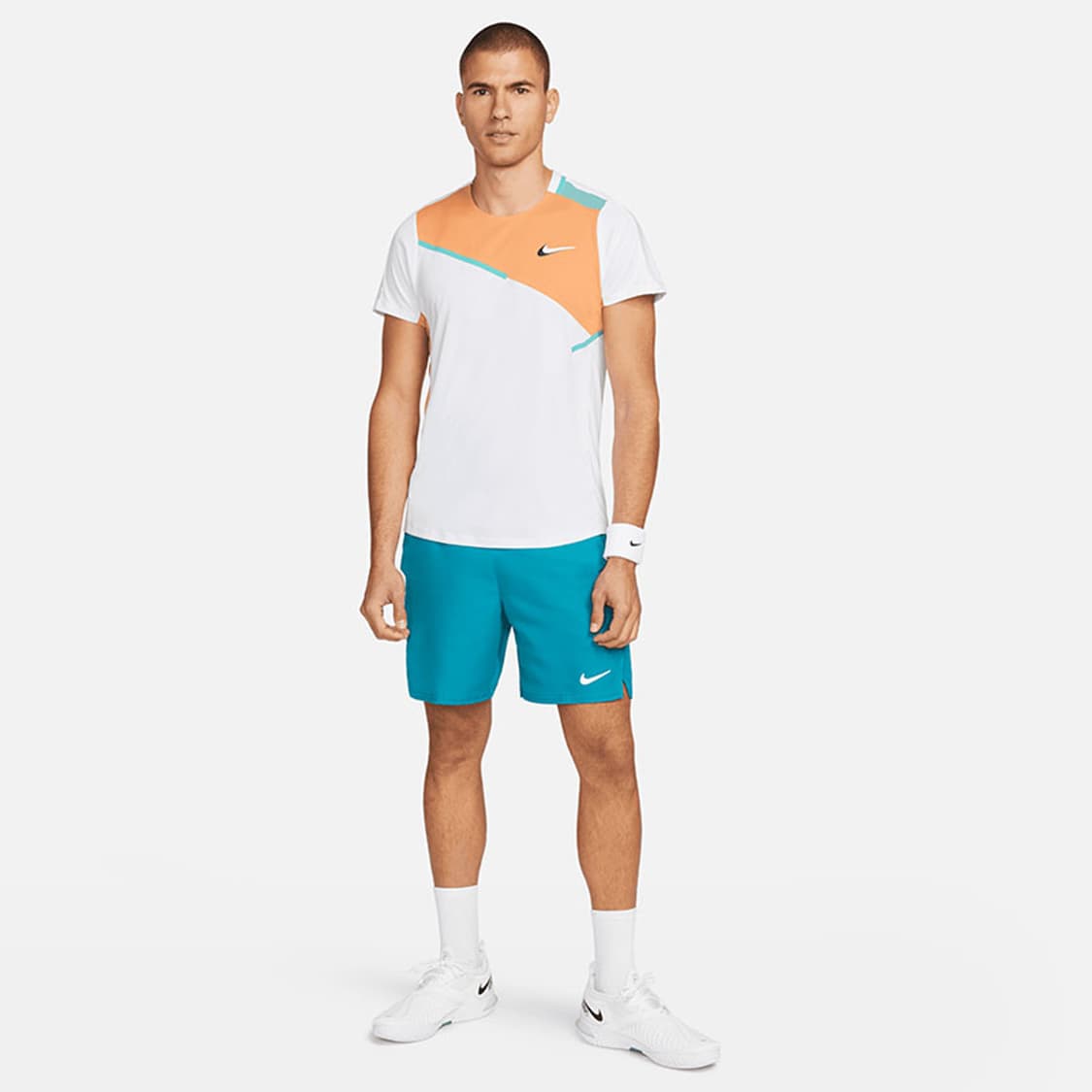 나이키 코트 DRI-FIT 빅토리 7인치 테니스 쇼츠 청록색 상품이미지5