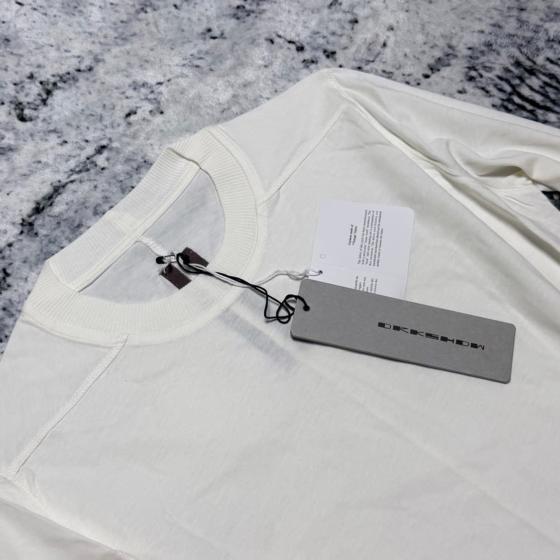 (새상품) 릭오웬스 다크쉐도우 롱슬리브 밀크 S 상품이미지3