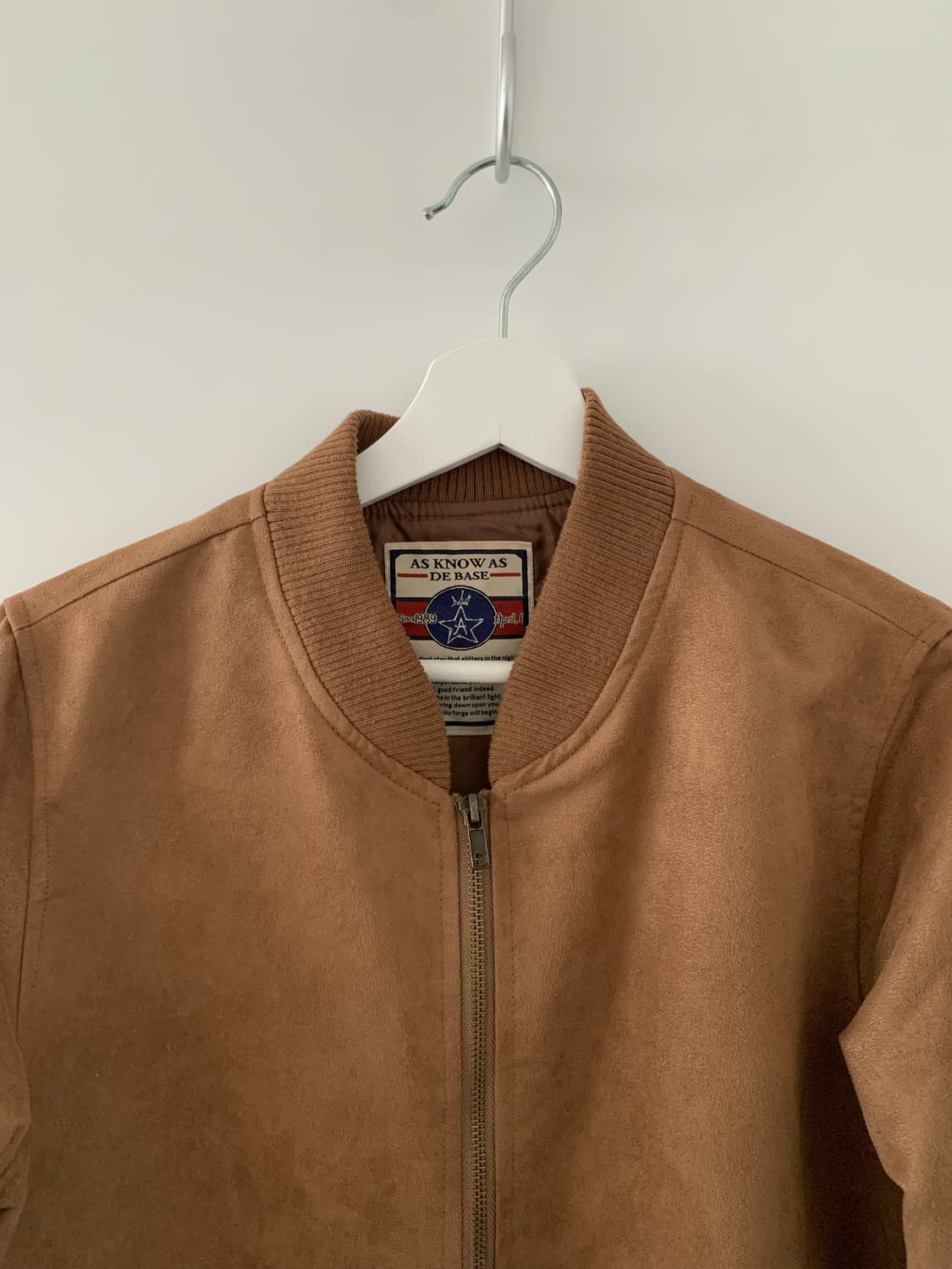 브라운 스웨이드 점퍼 상품이미지2