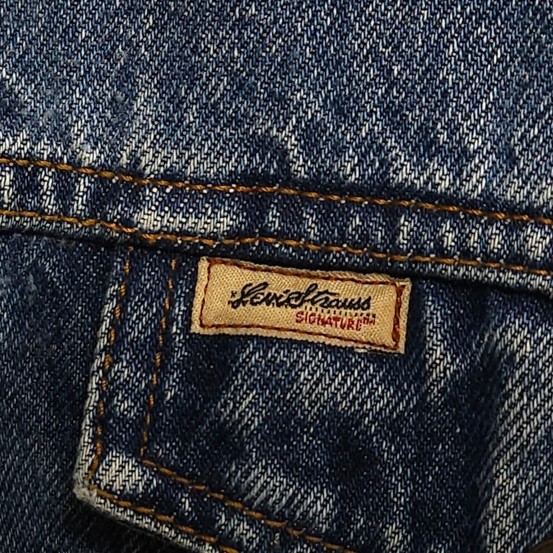 105)LEVIS 리바이스 시그니처 커스텀 데님청자켓 루즈핏 상품이미지4