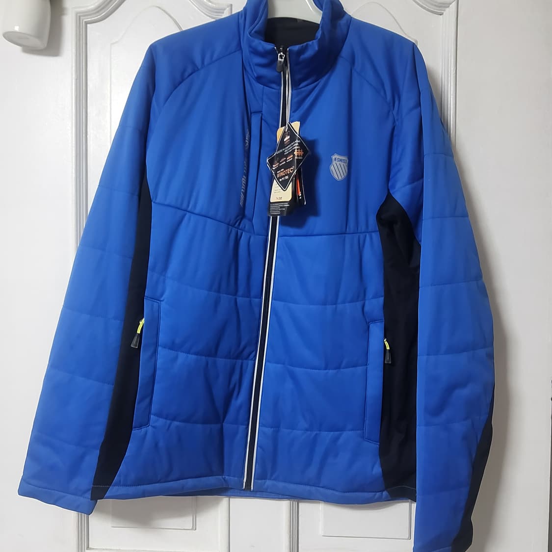 새상품 kswiss 케이스위스 경량 패딩 바람막이 여자 95 상품이미지1