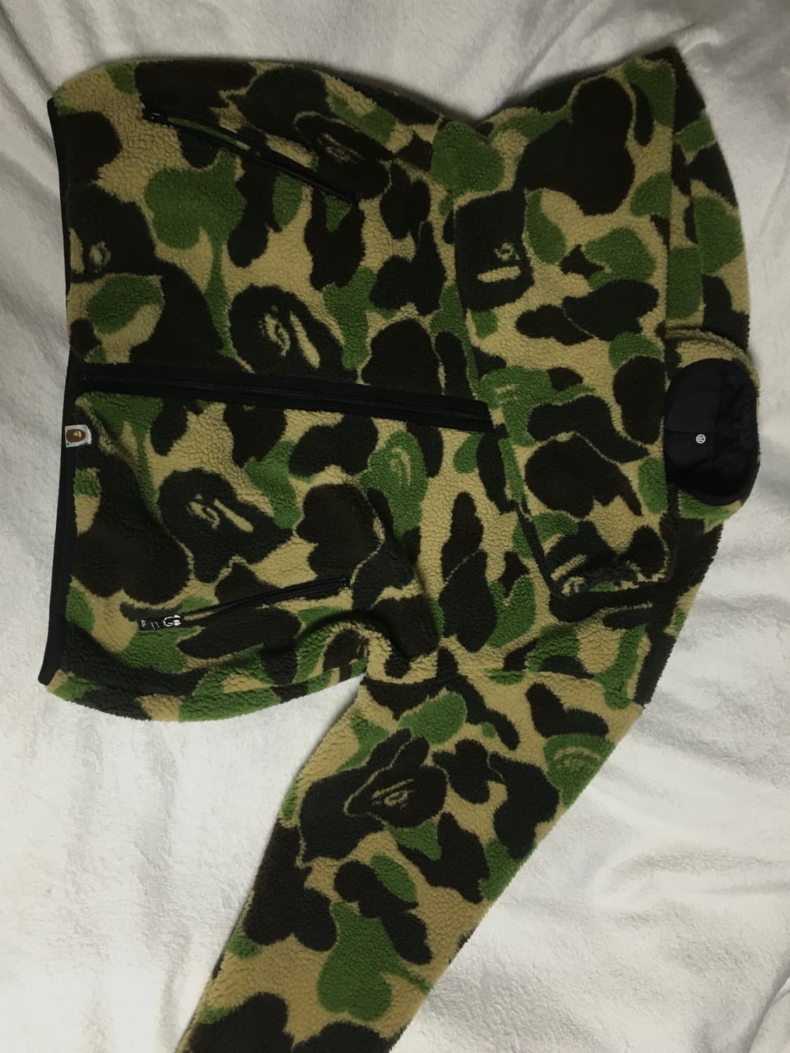 베이프 ABC 카모 보아 립스탑 리버서블 자켓 상품이미지2