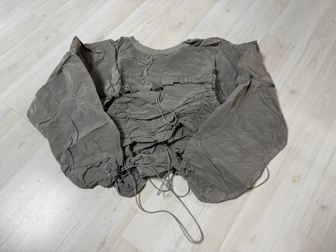 엘이이와이 셔링 아노락 그레이 상품이미지10