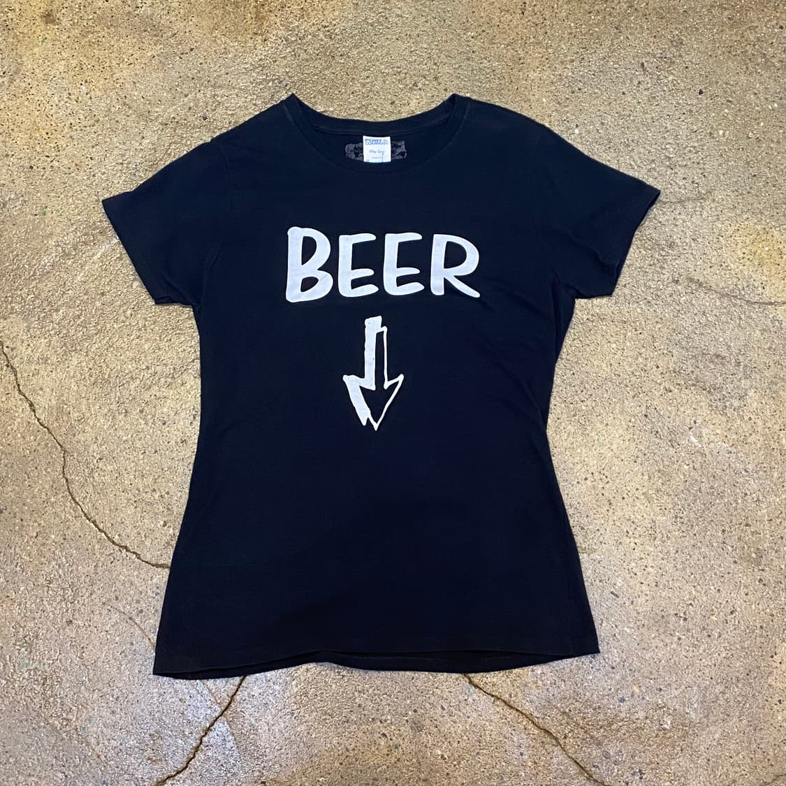 미국 빈티지 밈 유머 BEER 비어 프린팅 반팔티 락티셔츠 상품이미지1