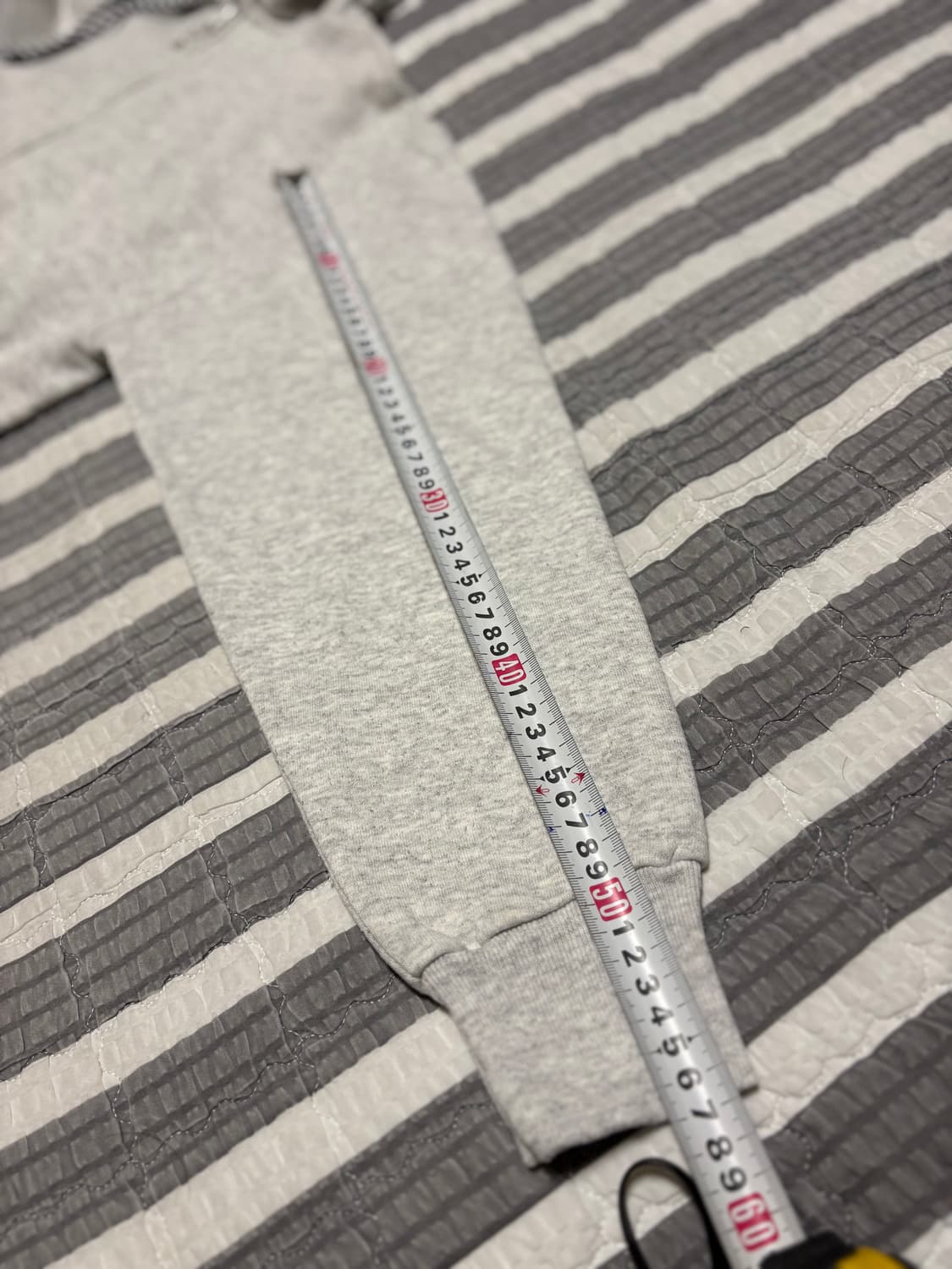 70s 빈티지 러셀 후드 집업 멜란지그레이 L 박스핏 상품이미지8