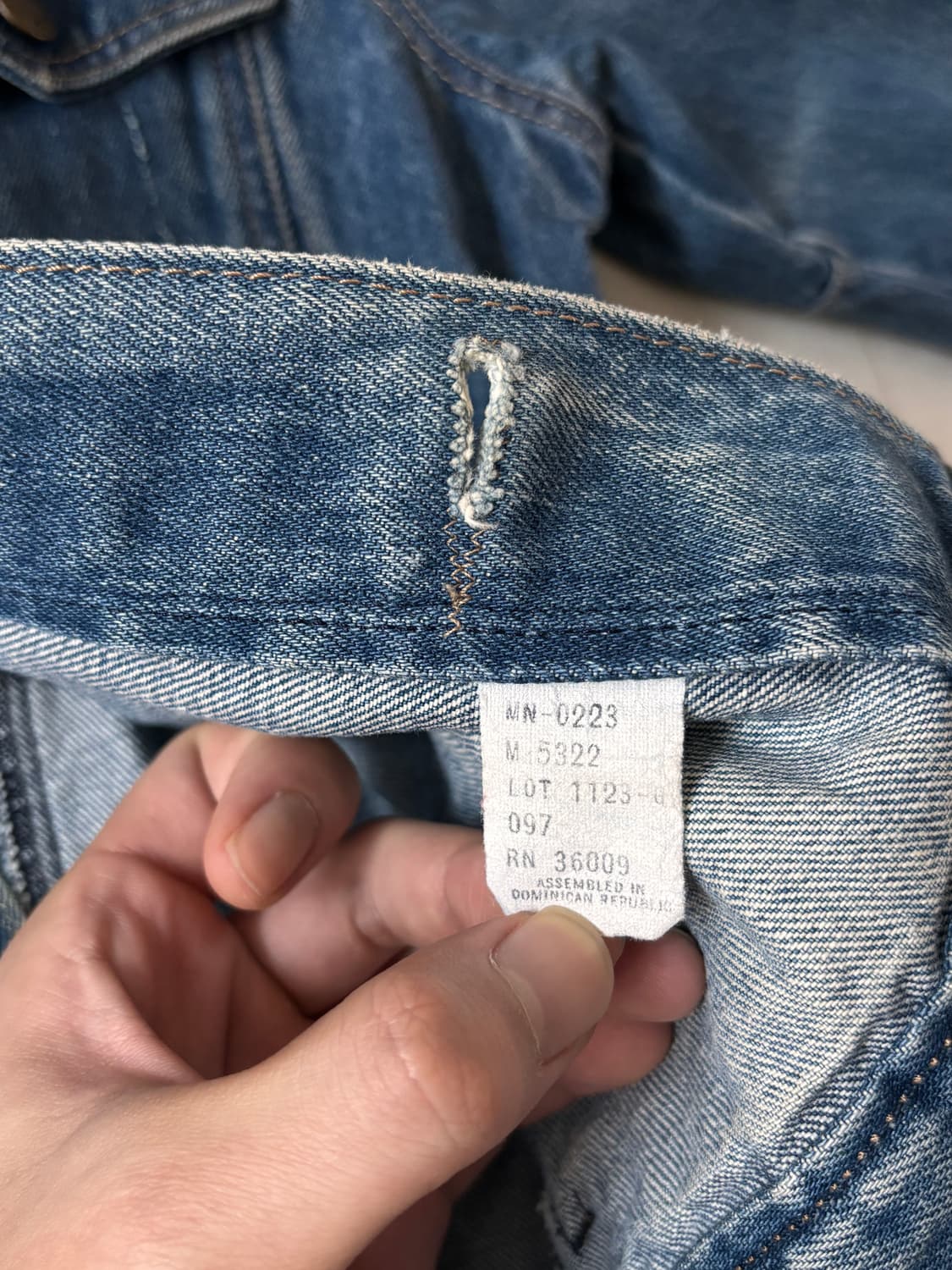 Calvin Klein 90s Vintage Denim Jacket  상품이미지7