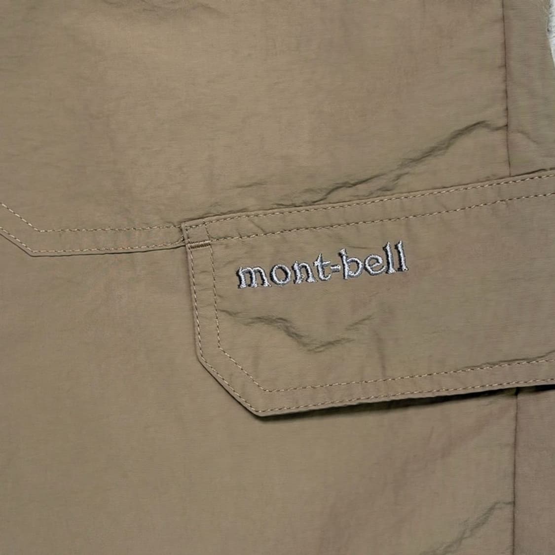 몽벨 나일론 밴딩 하프 팬츠 베이지 82 상품이미지2