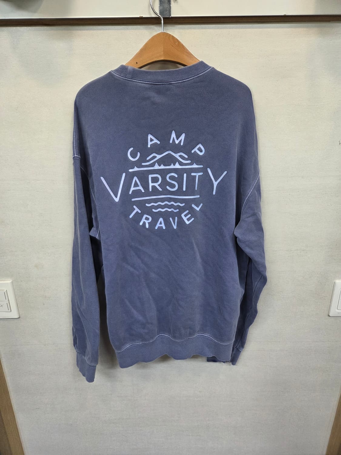 트래블 피그먼트 맨투맨 m 상품이미지2