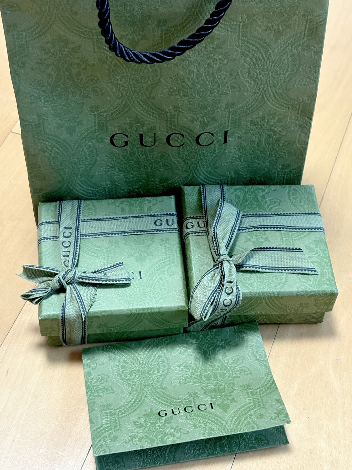 GUCCI 인터로킹 G 링 반지 2 SET 상품이미지10