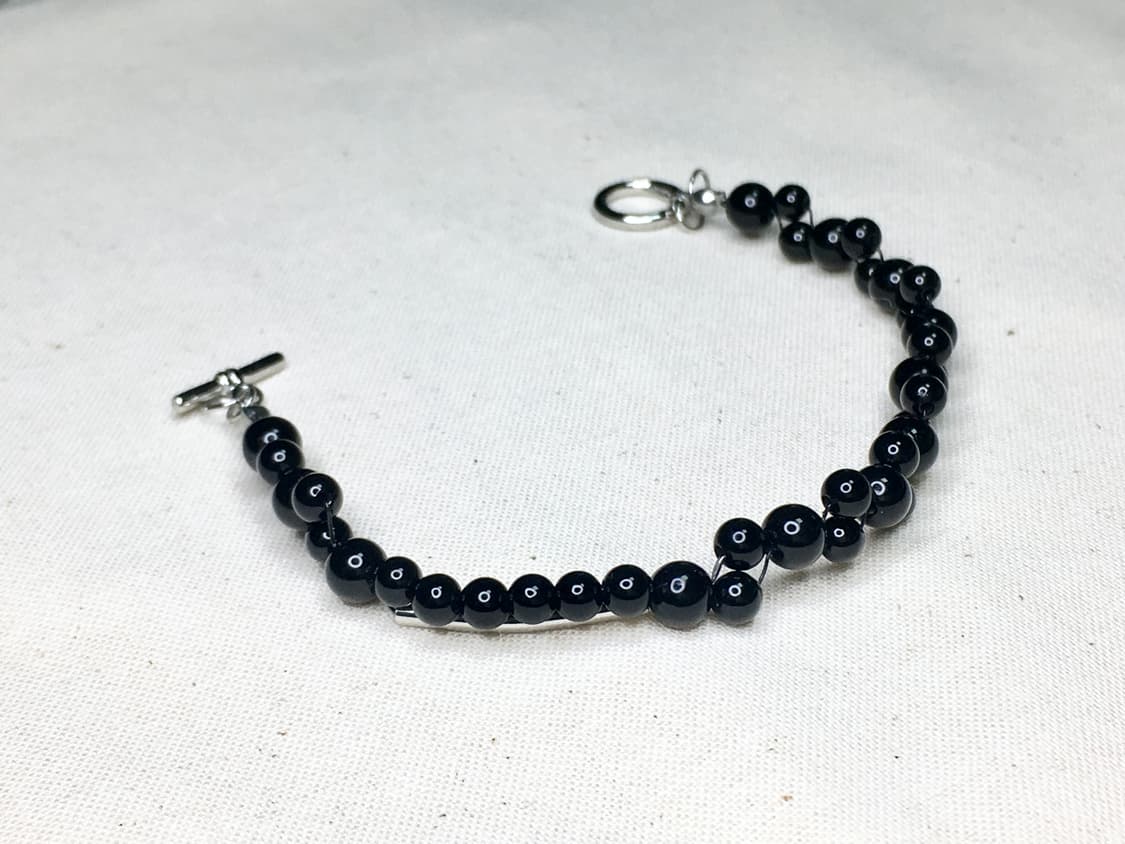 Handmade bracelet (black olive 02 ) 상품이미지5