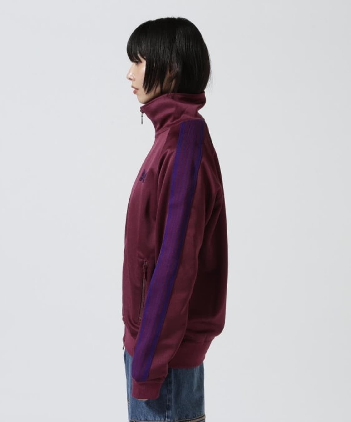 니들스 트랙 자켓 버건디 L 상품이미지3