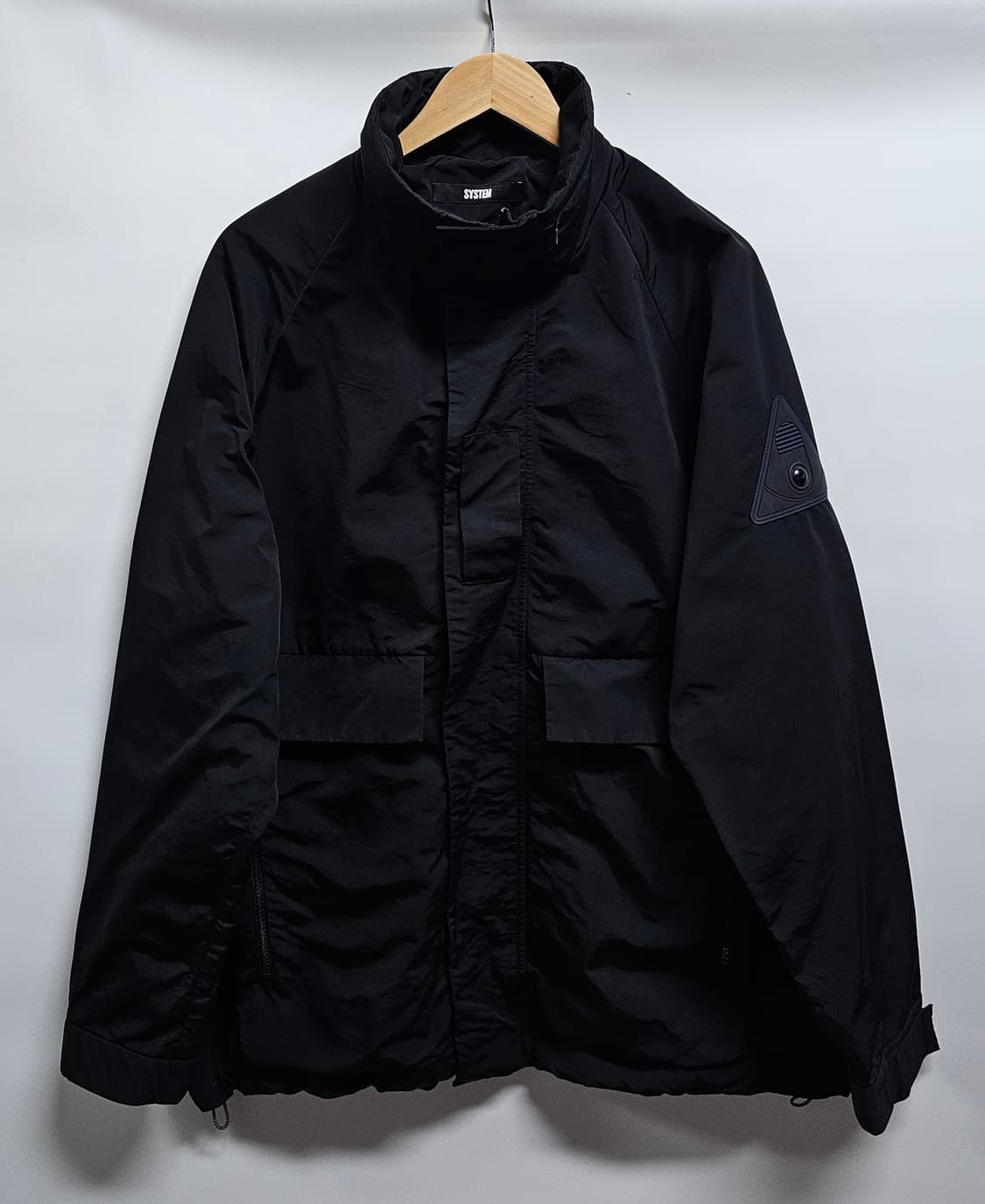 한섬 시스템 나일론 포켓 점퍼자켓 100 오버핏 상품이미지1