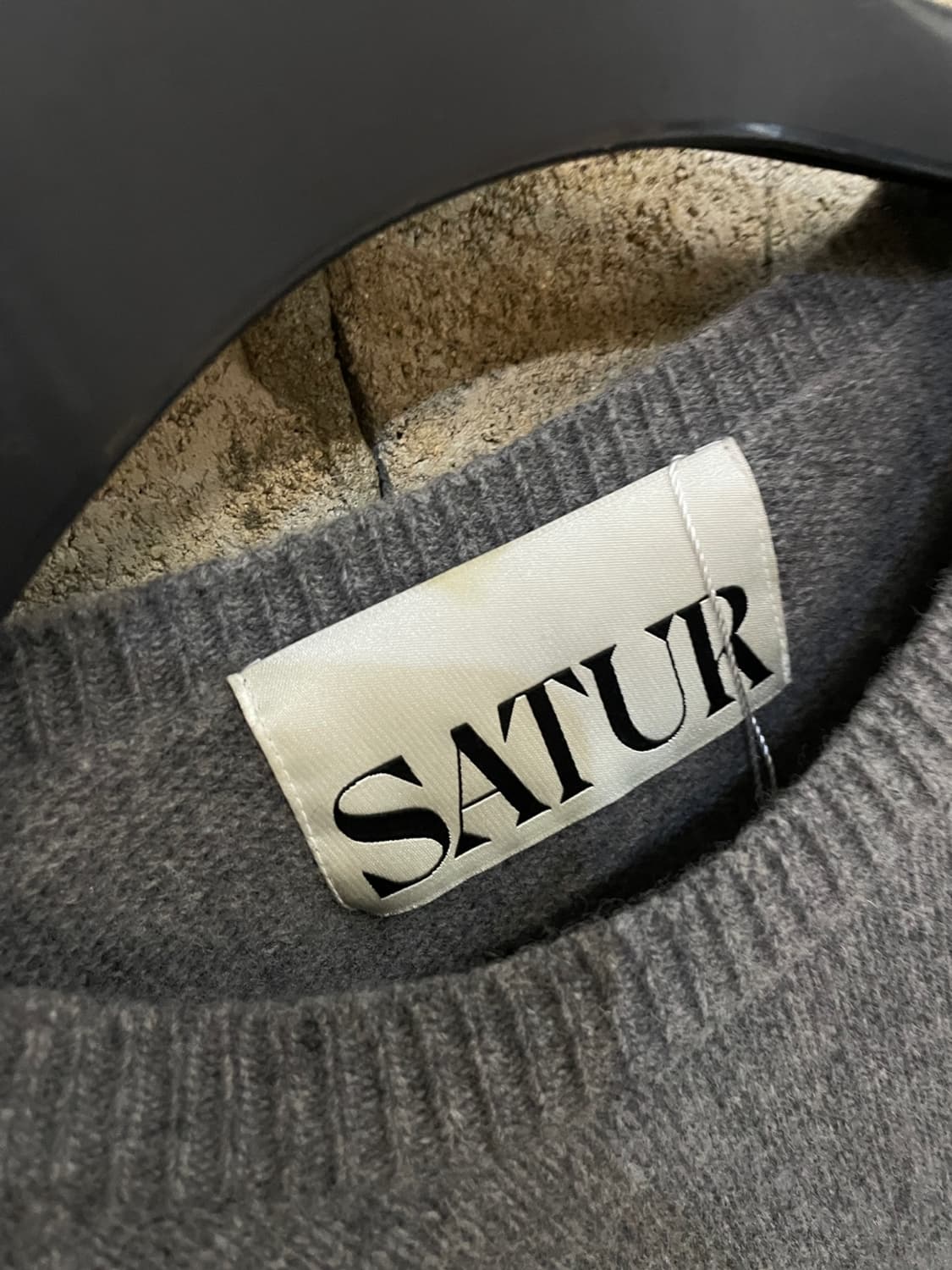 세터 언발란스 캐시미어 블렌드 니트 상품이미지6