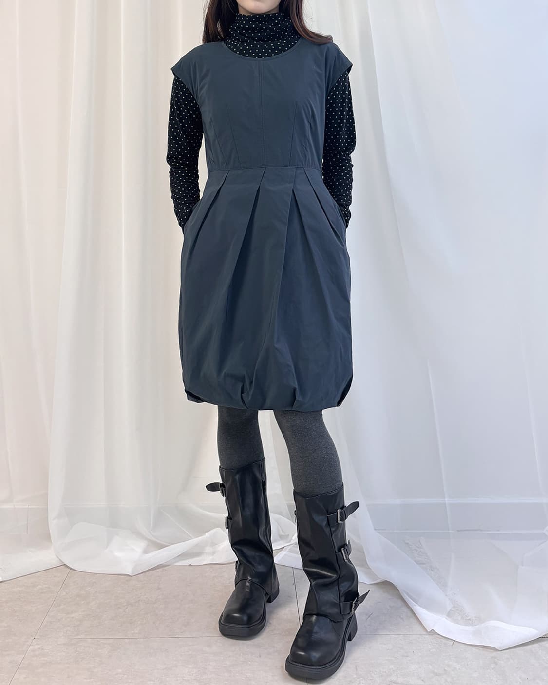 Coomb balloon tuck padded ops 상품이미지2