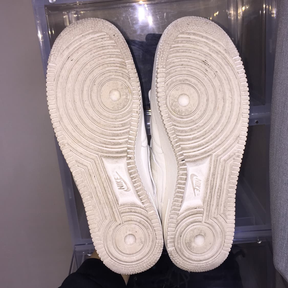 [280] 꼼데가르송 옴므 플러스 나이키 에어포스1 화이트 상품이미지6