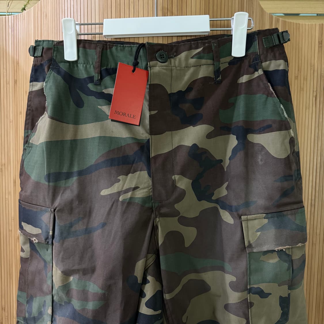 (새상품) MORALE 카고 카모팬츠 상품이미지4