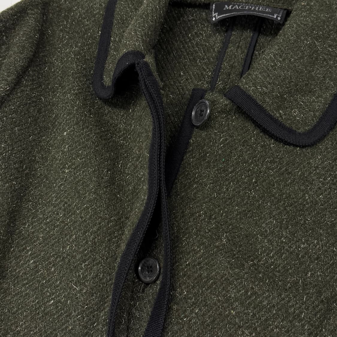 Macphee piping wool coat 상품이미지9