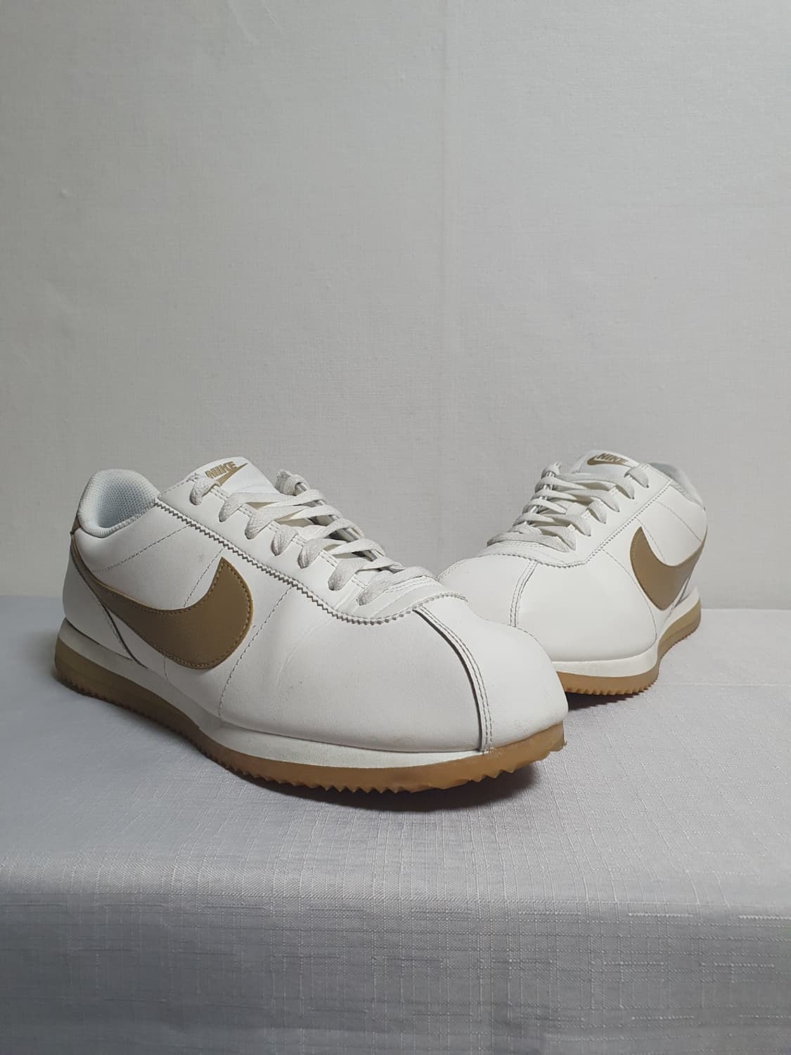 285mm 나이키 코르테즈 레더 M 세일:검 옐로우 파라슈트 베이지 상품이미지7