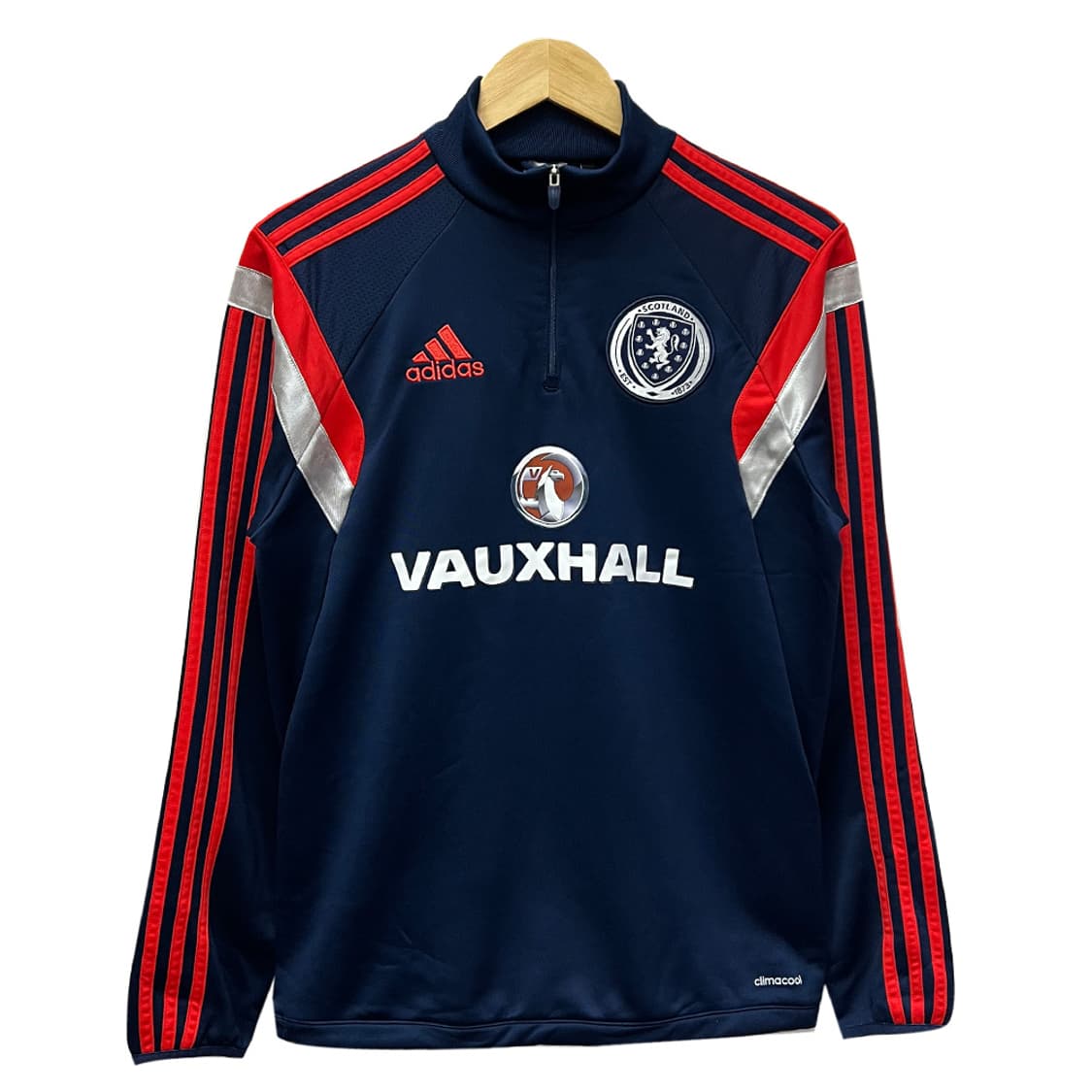 아디다스 14-15 스코틀랜드 반집업 트레이닝 탑 M 상품이미지1