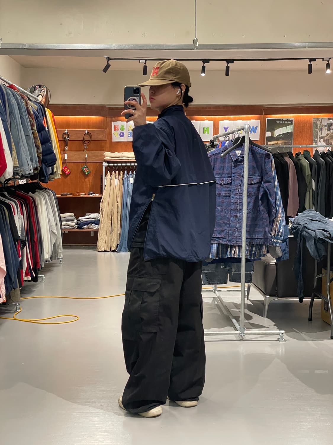 리복xNFL 반집업 바람막이   상품이미지5