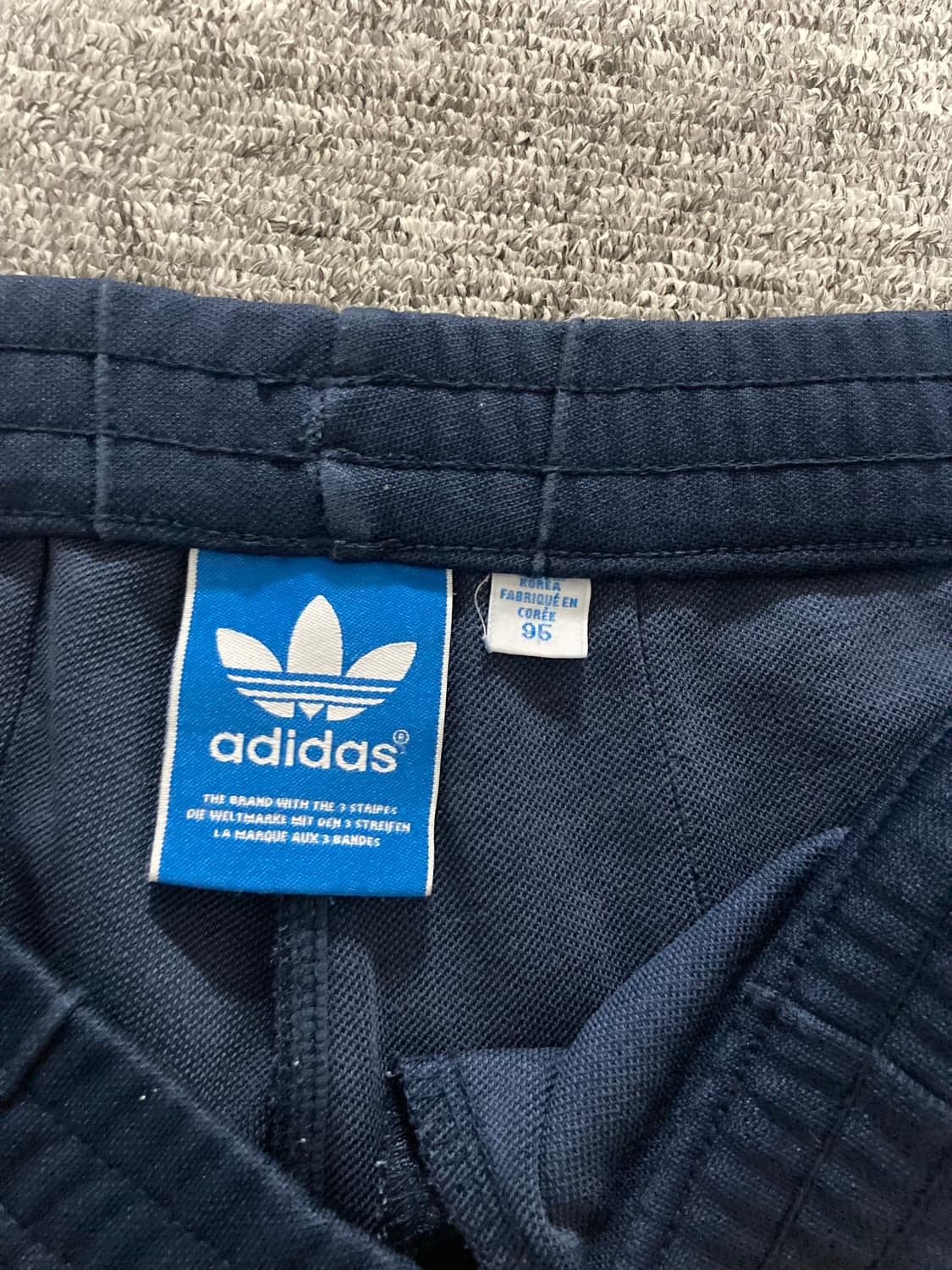 아디다스 유로파 트랙 팬츠 네이비 95 상품이미지4