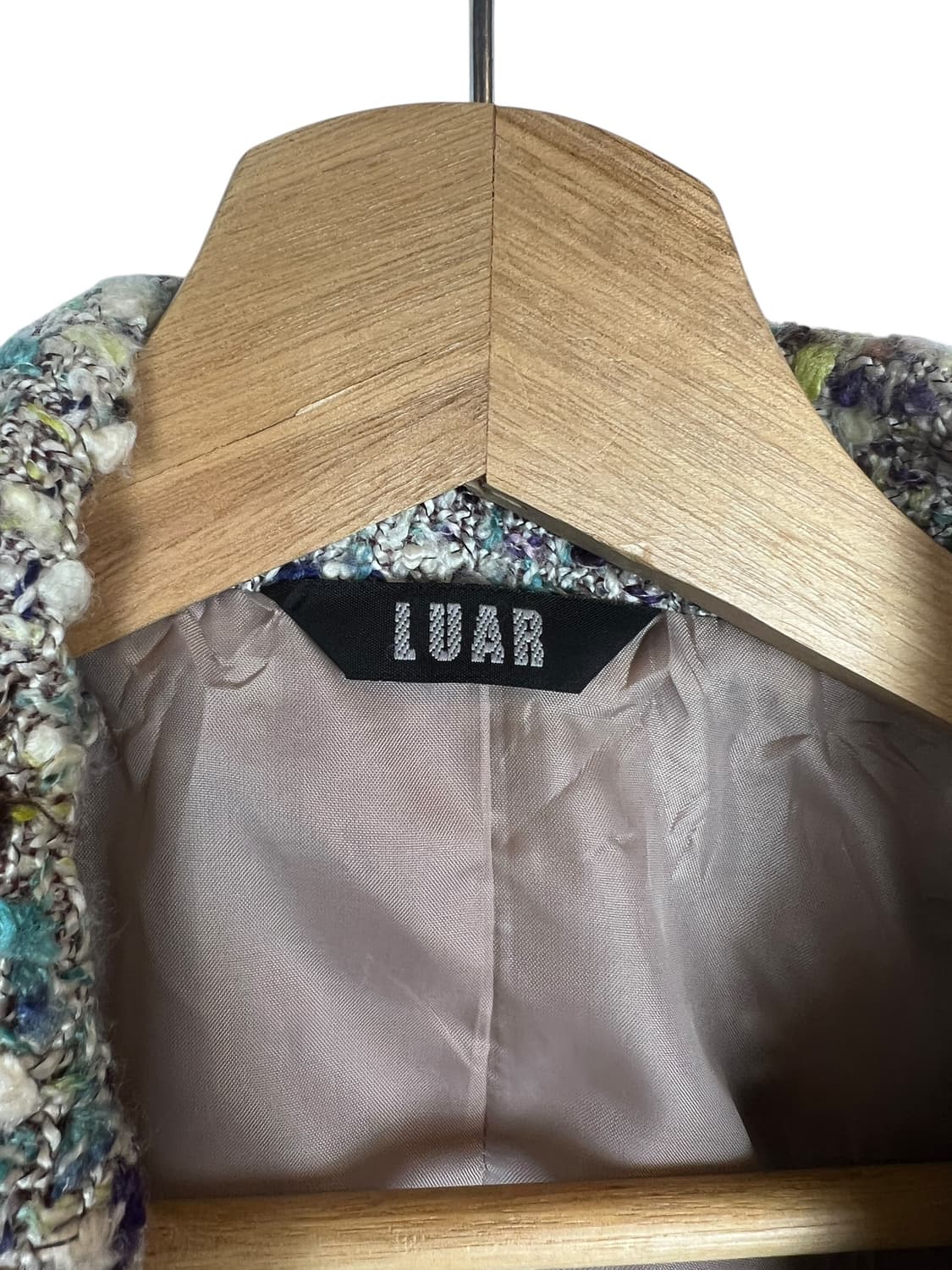 LUAR 버튼포인트 트위드 자켓 LL 상품이미지3