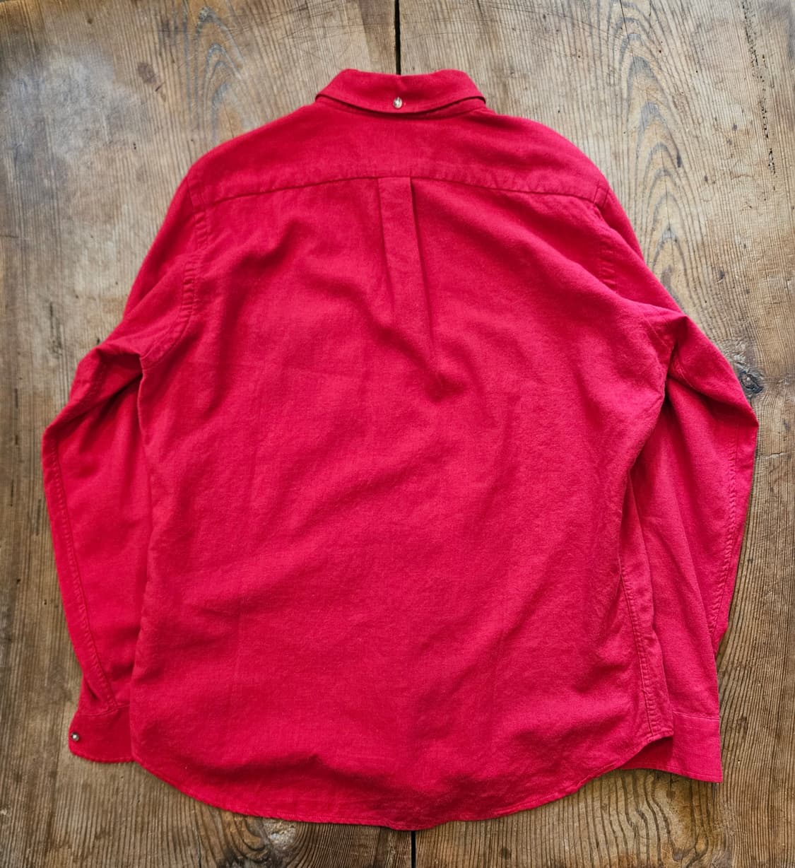 80s 영국 빈티지 코튼울 셔츠 상품이미지2