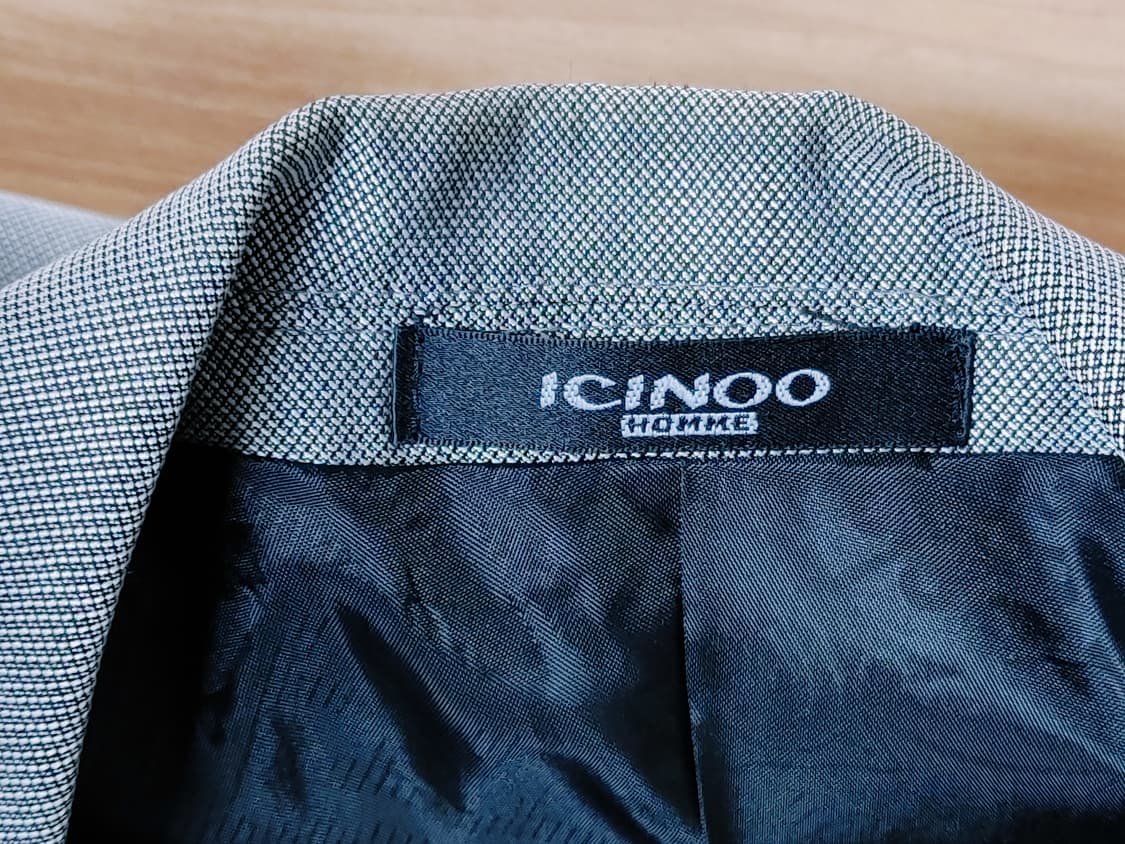 ICINOO 이신우 그레이 원버튼 블레이져 상품이미지4