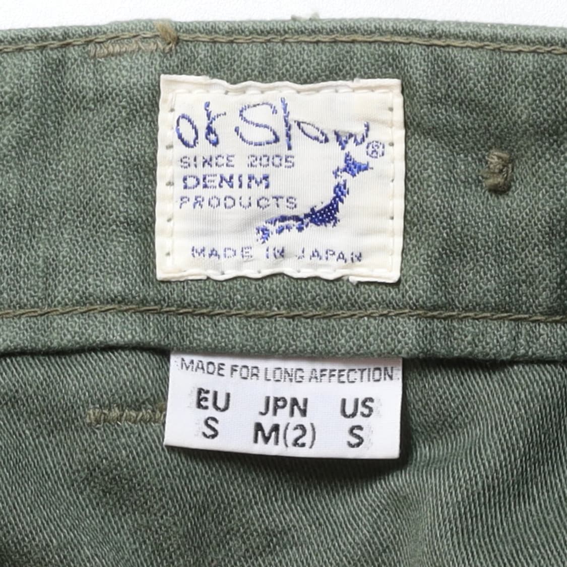 오어슬로우 Orslow Fatigue Pants
 상품이미지8