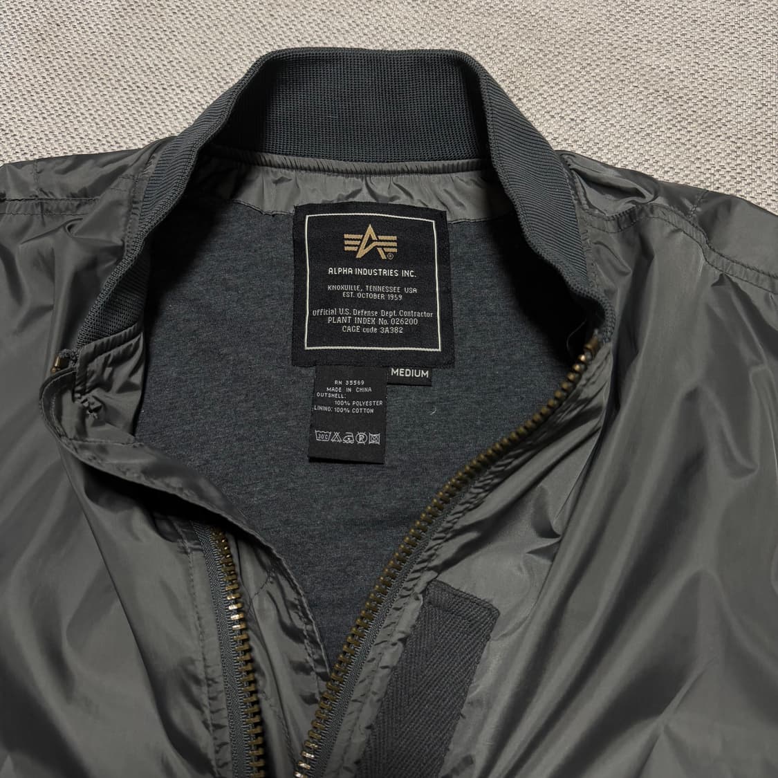 알파인더스트리 MA-1 봄버 자켓 상품이미지2
