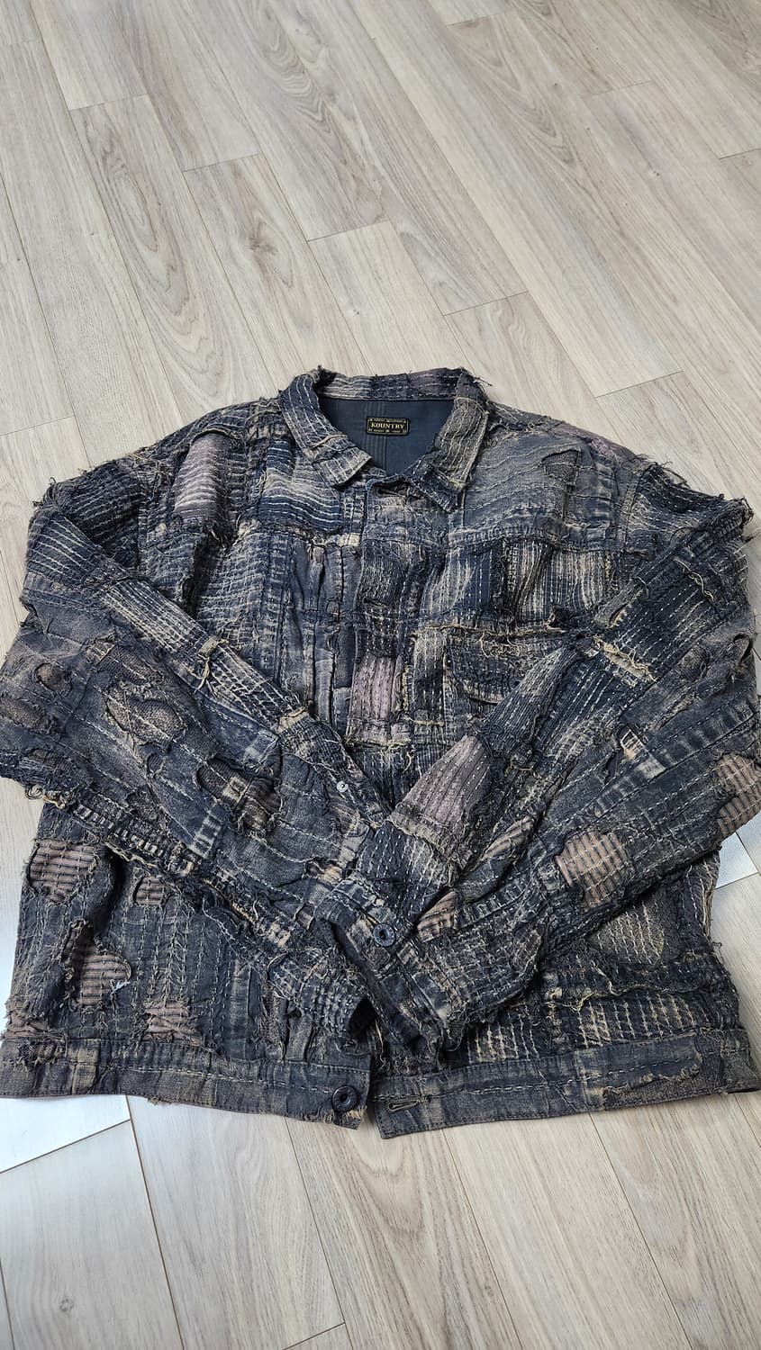 캐피탈 블랙 티 코어 보로 스프링 1st 자켓 블랙 상품이미지1