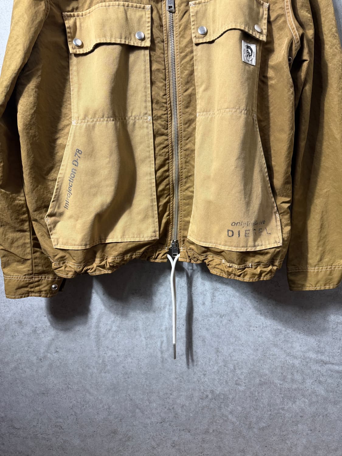 디젤 스티치 디테일 워크자켓 상품이미지6