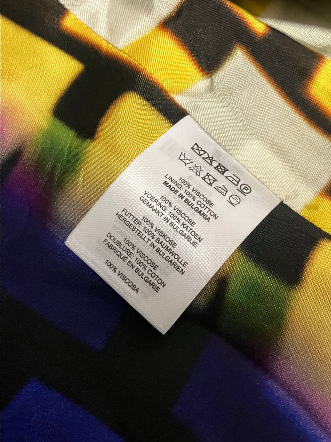 Dries van noten Len Lye 비스코스 블레이저 베스트 상품이미지3