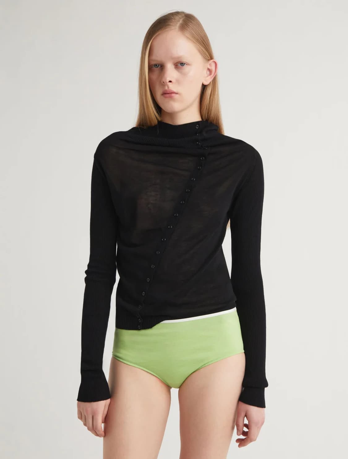 [XS,S,M]팔로마울 Igna 가디건/블랙 상품이미지1