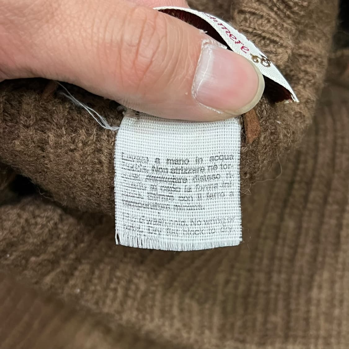  Mario Scarra 암패치 니트 y14279 상품이미지8