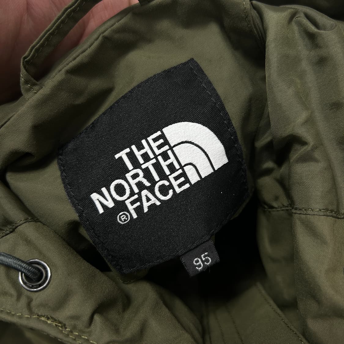 노스페이스 카키 고프코어 바람막이(95) 상품이미지2