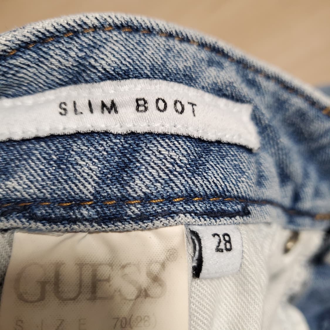 게스 여성 데님 슬림 부츠컷 상품이미지8
