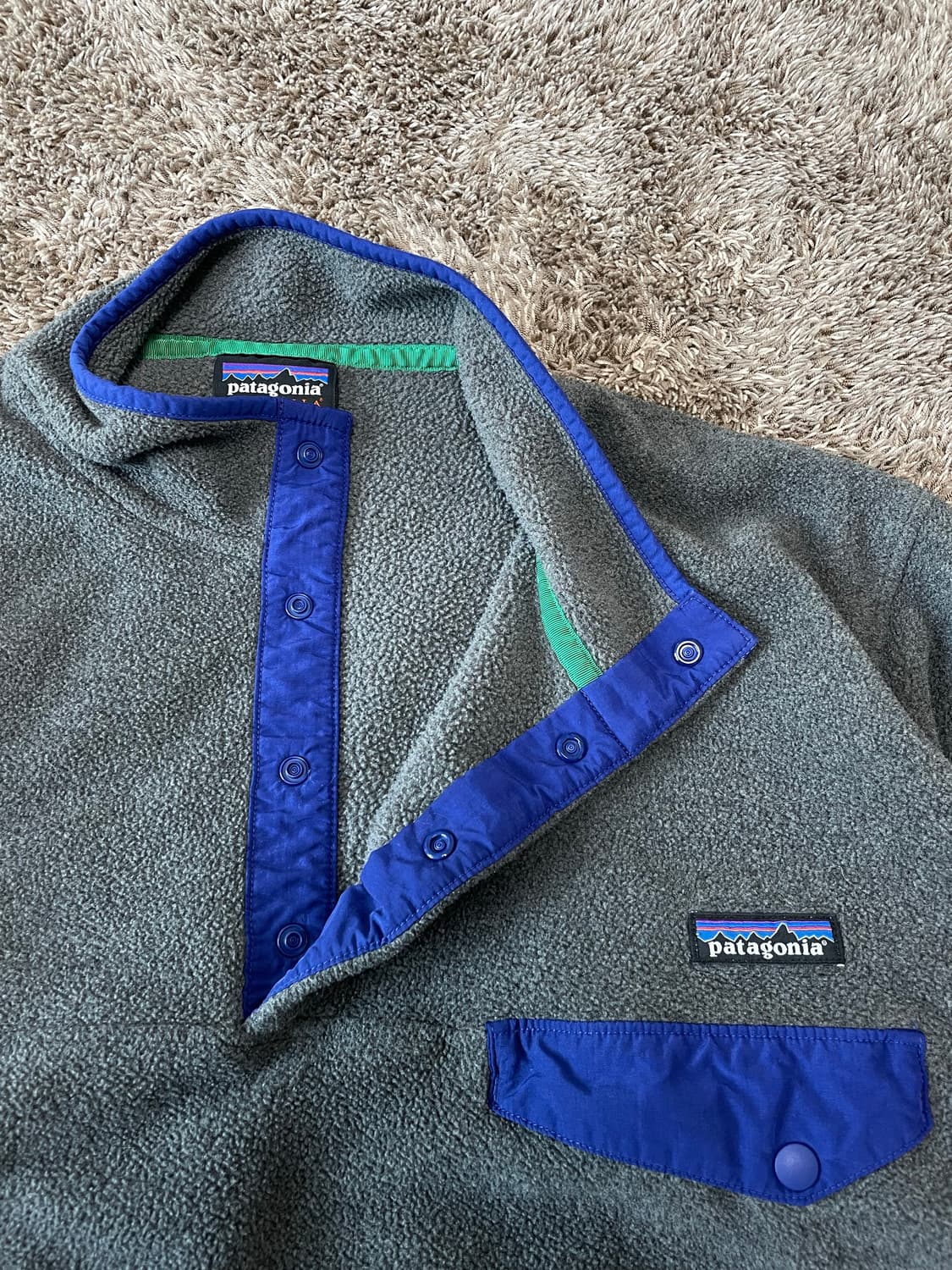 Patagonia synchilla 빈티지 신칠라 그레이 상품이미지3