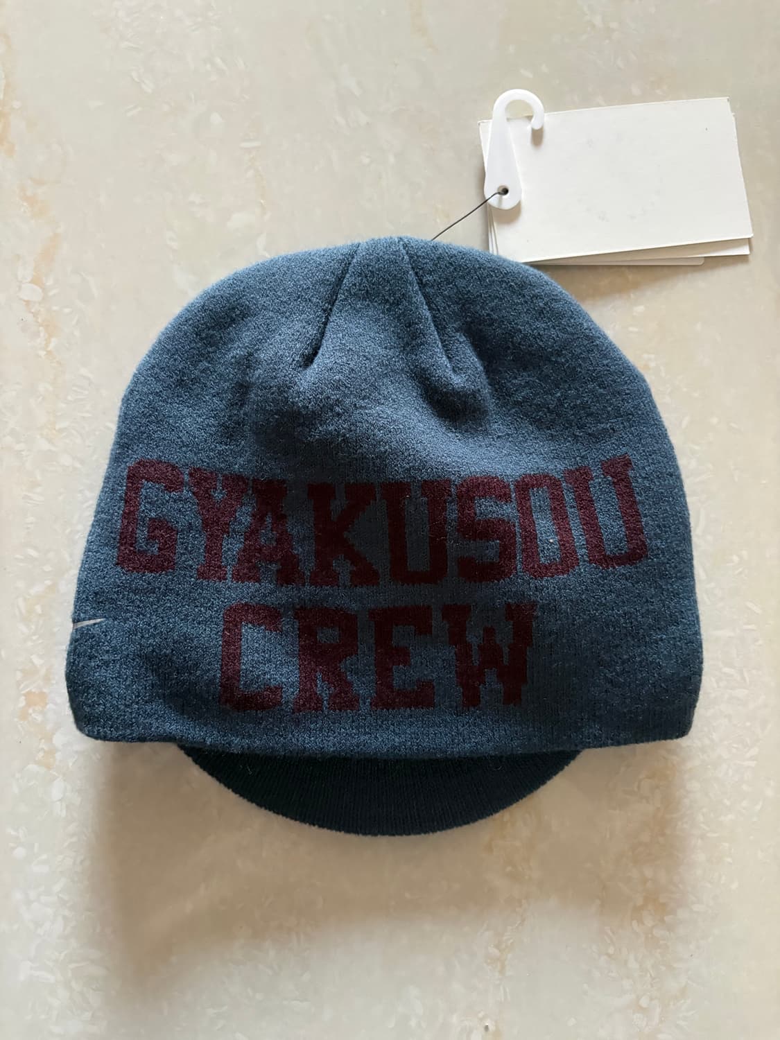 나이키 X 언더커버 갸쿠소우 니트 캡 비니 네이비 상품이미지4