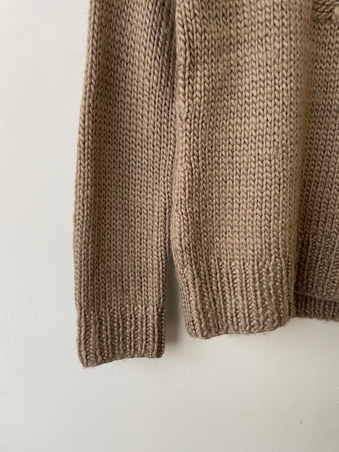 vintage brown twist neck knit 상품이미지3