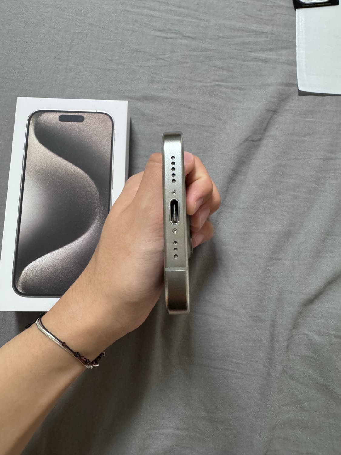 (SS급) 아이폰 15 프로 256GB 네츄럴 티타늄 상품이미지7