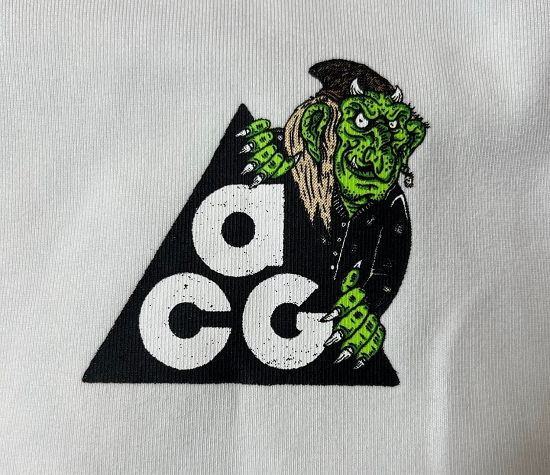 나이키 ACG 아이슬란드 맵 반팔 티셔츠 서밋 화이트 - US/EU XL 상품이미지4