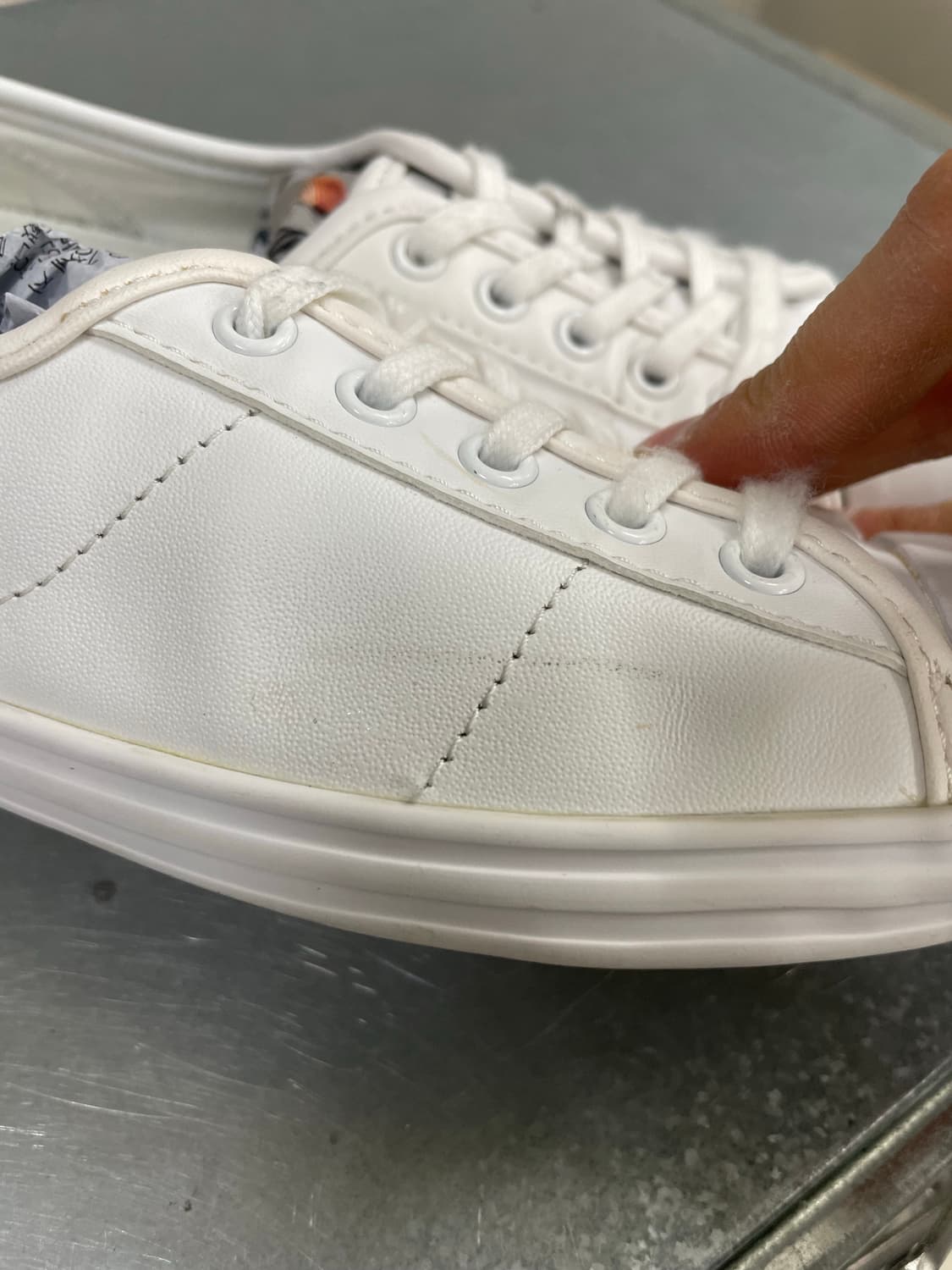 라코스테 지안느 스니커즈 화이트 uk4 상품이미지9