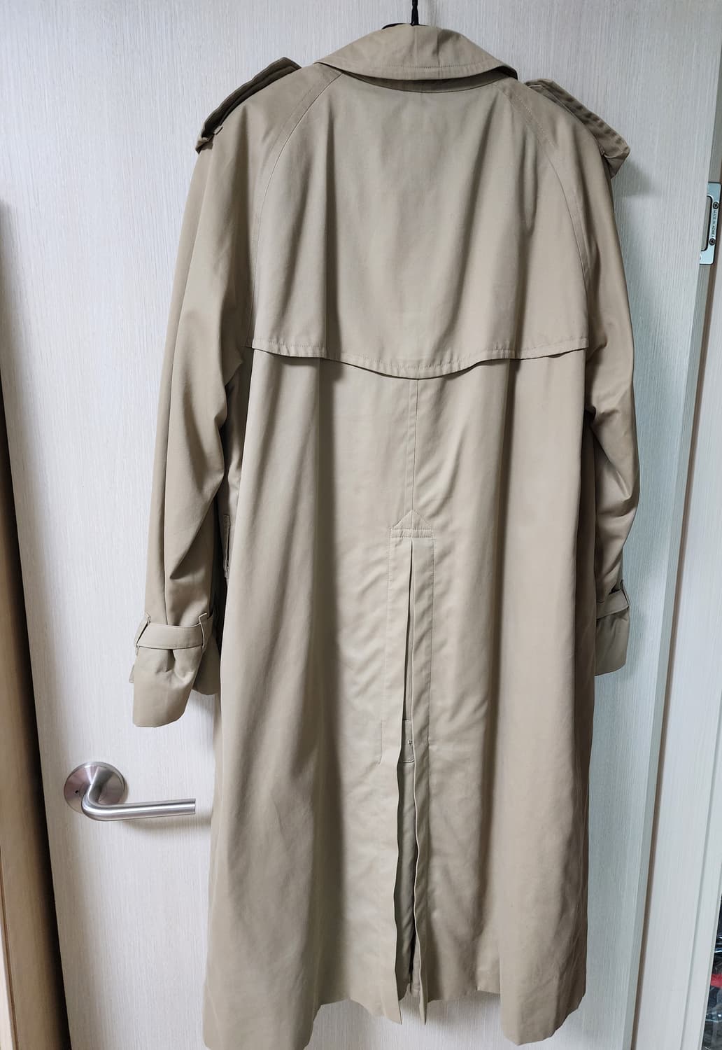 (정품) 버버리 베이지 더블롱 트렌치코트 내피포함 46 상품이미지2