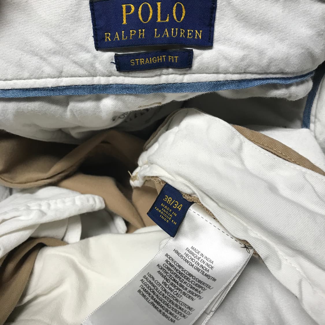 폴로 랄프로렌 멀티 자수 치노 팬츠 베이지 38/34 상품이미지6