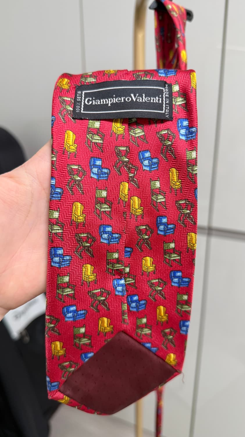 GIAMPIERO VALENTI 빈티지 넥타이  상품이미지2