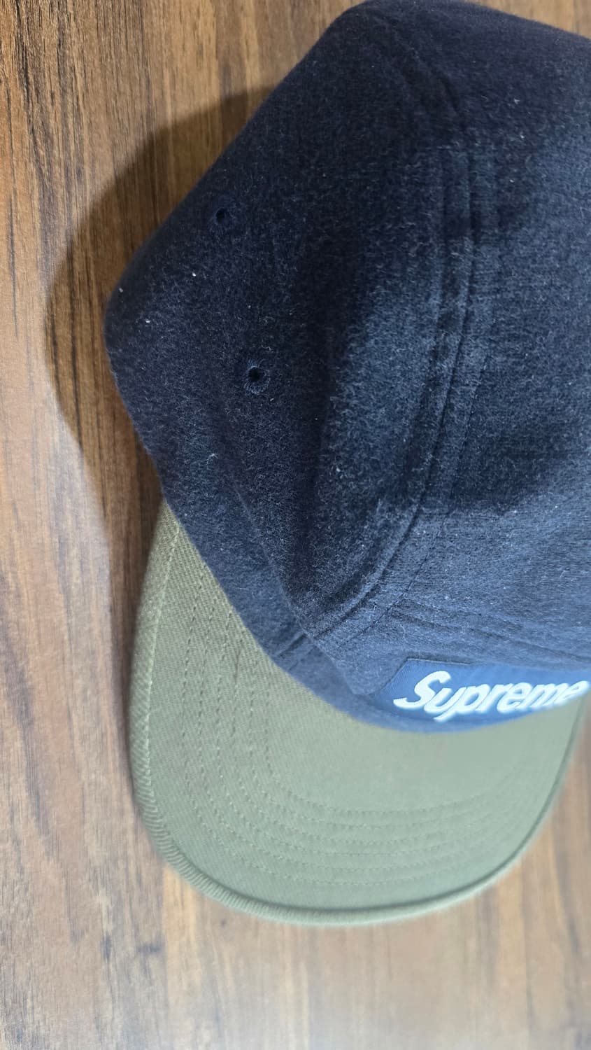 슈프림 투톤 캠프캡 네이비 카키 - 23FW 상품이미지2