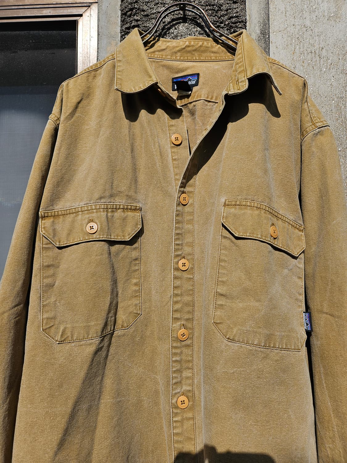 Patagonia 파타고니아 워크셔츠 (L,100~105 카라멜) 상품이미지2